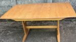 Ercol Windsor Extending Dining Table Solid Elm Light Finish
