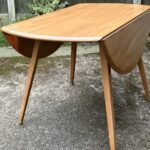 Vintage Ercol Extending Dining Table Solid Elm & Beech