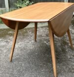 Vintage Ercol Extending Dining Table Solid Elm & Beech - Image 4