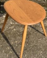 Ercol Medium Pebble Coffee Table Solid Ash Modern Side Table