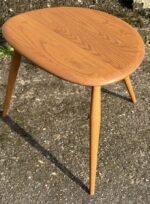 Ercol Medium Pebble Coffee Table Solid Ash Modern Side Table - Image 5