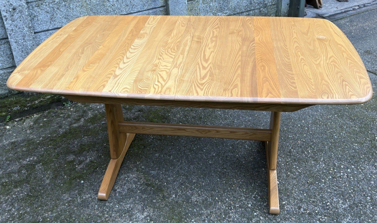 s-l1600-1502.jpg Ercol Windsor Extending Dining Table Solid Elm Dining Table - Image 1