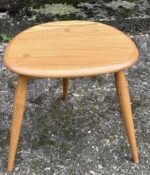 Ercol Pebble Coffee Table Solid Ash Modern Side Table