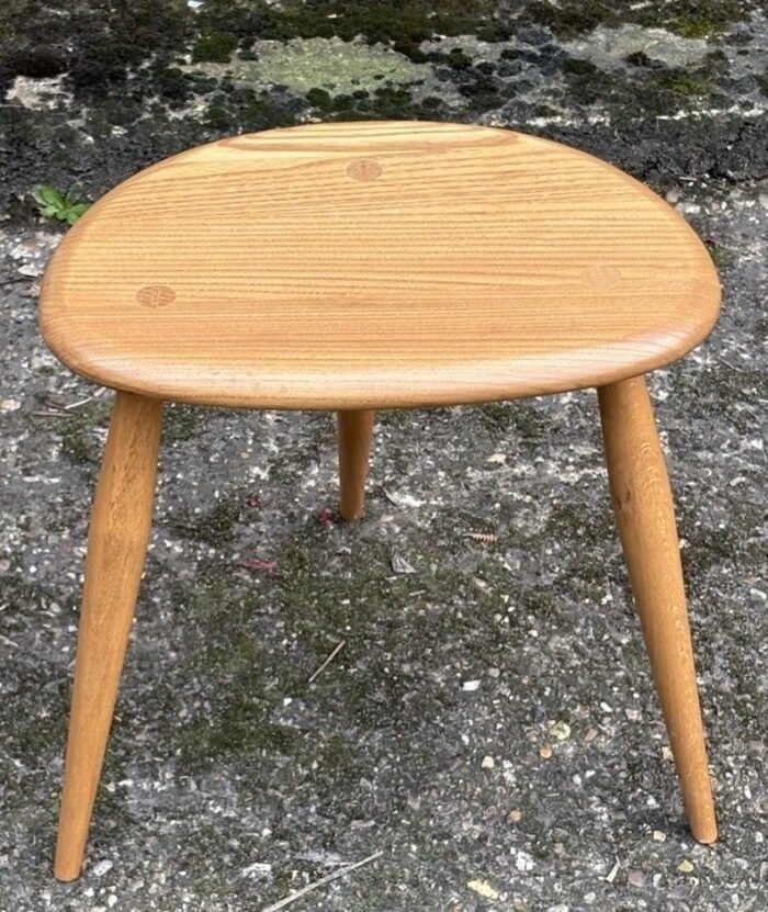 Ercol Pebble Coffee Table Solid Ash Modern Side Table - Image 3