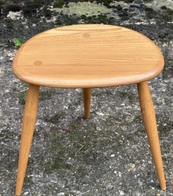 Ercol Pebble Coffee Table Solid Ash Modern Side Table - Image 4