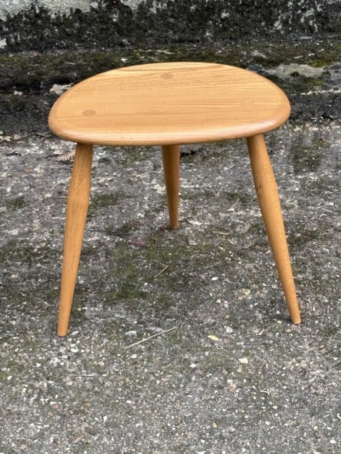 Ercol Pebble Coffee Table Solid Ash Modern Side Table - Image 5