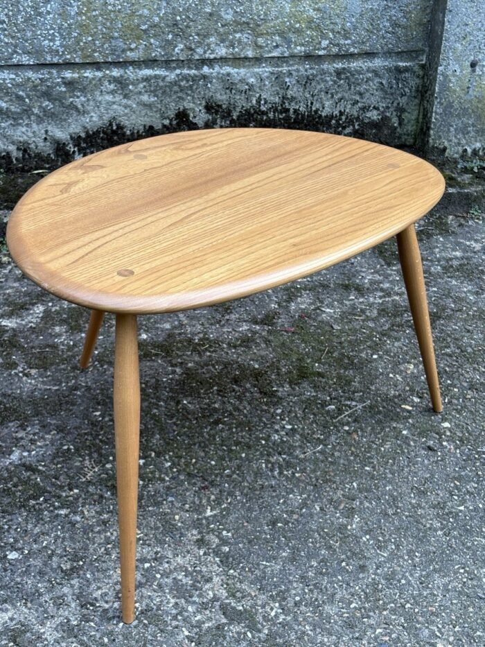 Ercol Large Pebble Coffee Table Solid Ash Modern Coffee Table - Image 5