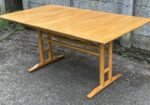 Ercol 3 Leaf Extending Dining Table Solid Elm & Beech - Image 3