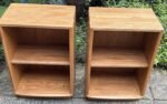 Pair of Retro Ercol Bedside Cabinets with Adjustable Shelves - Image 3