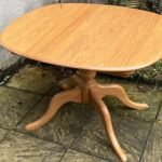 Ercol Chester Extending Dining Table Solid Ash Modern Dining Table