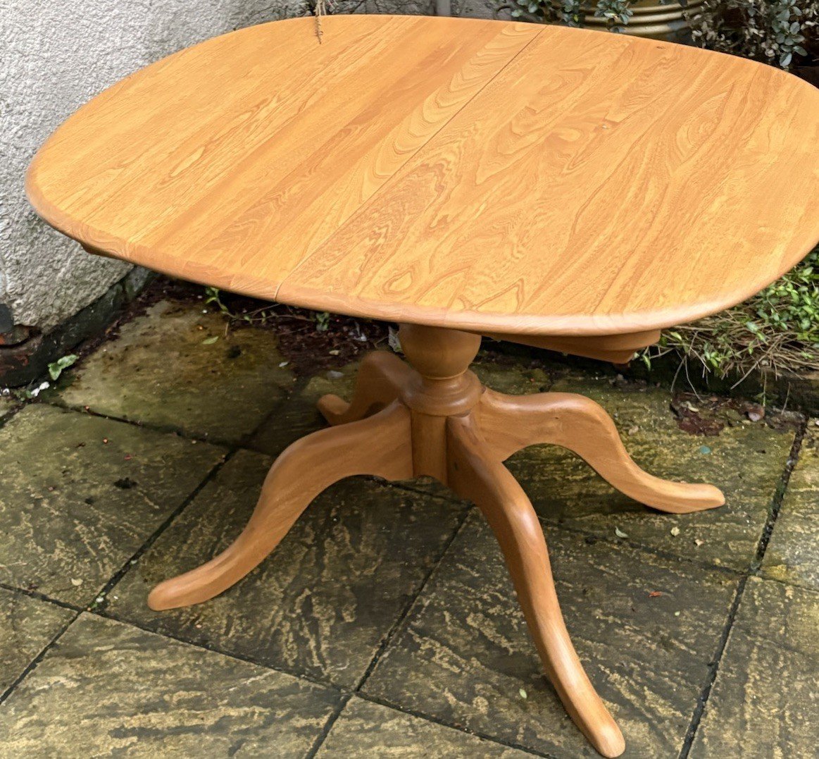 s-l1600-1542.jpg Ercol Chester Extending Dining Table Solid Ash Modern Dining Table - Image 1