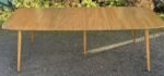 Vintage Ercol Grand Extending Dining Table Solid Elm & Beech