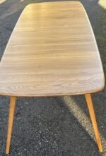 Vintage Ercol Grand Extending Dining Table Solid Elm & Beech - Image 5