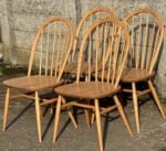 Modern Ercol Hoop Dining Chair Solid Ash Choose Any Chair