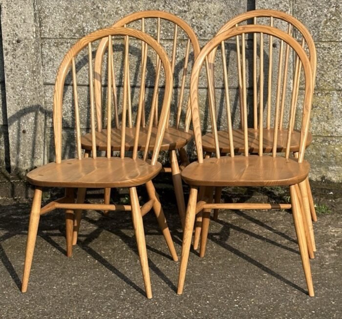 Modern Ercol Hoop Dining Chair Solid Ash Choose Any Chair - Image 2