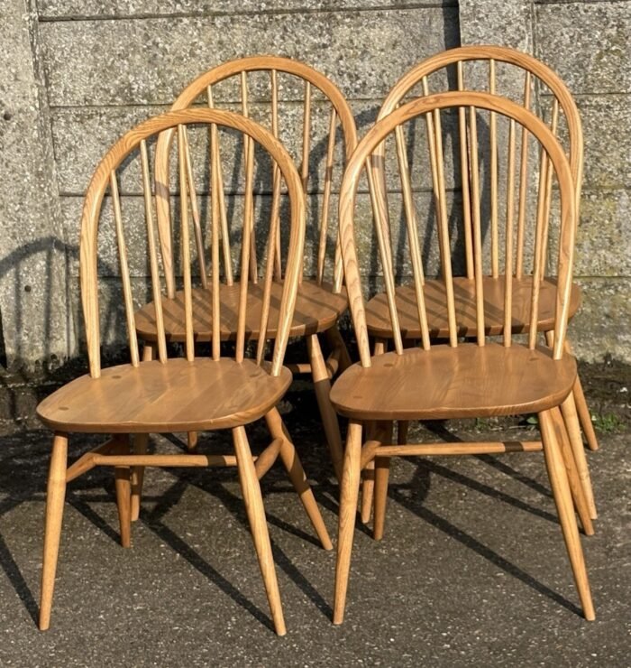 Modern Ercol Hoop Dining Chair Solid Ash Choose Any Chair - Image 3