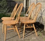 Modern Ercol Hoop Dining Chair Solid Ash Choose Any Chair - Image 4
