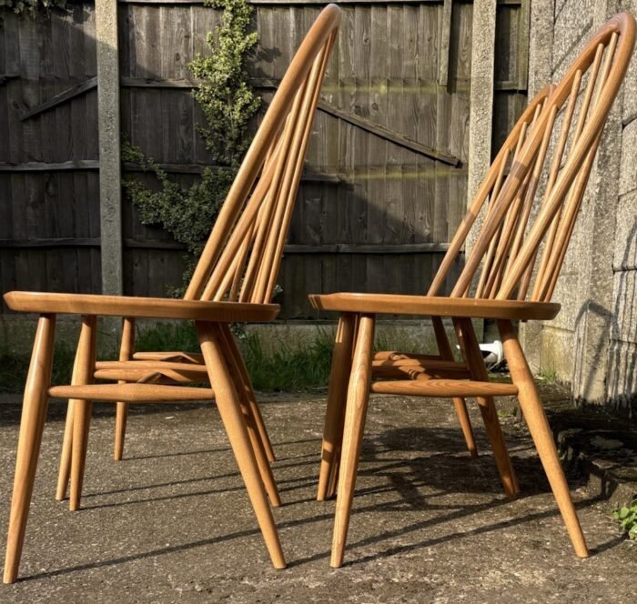Modern Ercol Hoop Dining Chair Solid Ash Choose Any Chair - Image 5
