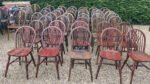 Antique Style Dining Chairs Restaurant Pub Cafe Chairs - Image 5