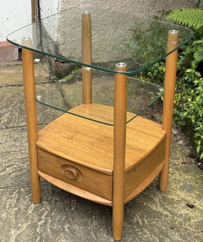 MODERN RARE ERCOL LAMP TABLE - Image 2