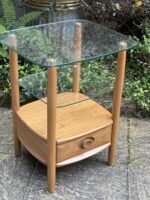 MODERN RARE ERCOL LAMP TABLE - Image 3