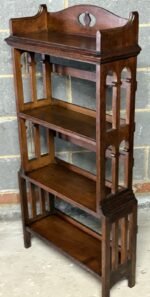SUPERB SOLID OAK ARTS & CRAFTS BOOKCASE