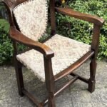 Fine Arts & Crafts Oak Armchair