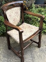 Fine Arts & Crafts Oak Armchair