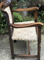 Fine Arts & Crafts Oak Armchair - Image 4