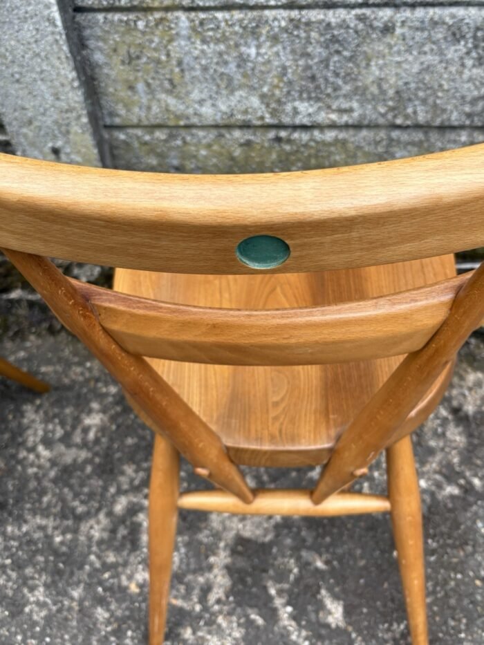 RETRO ADULT GREEN DOT ERCOL STACKING CHAIR, VERY CLEAN, CHOOSE ANY CHAIR | eBay UK - Image 4