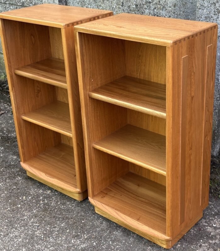 Rare Slim Ercol Windsor Bookcase - Image 4