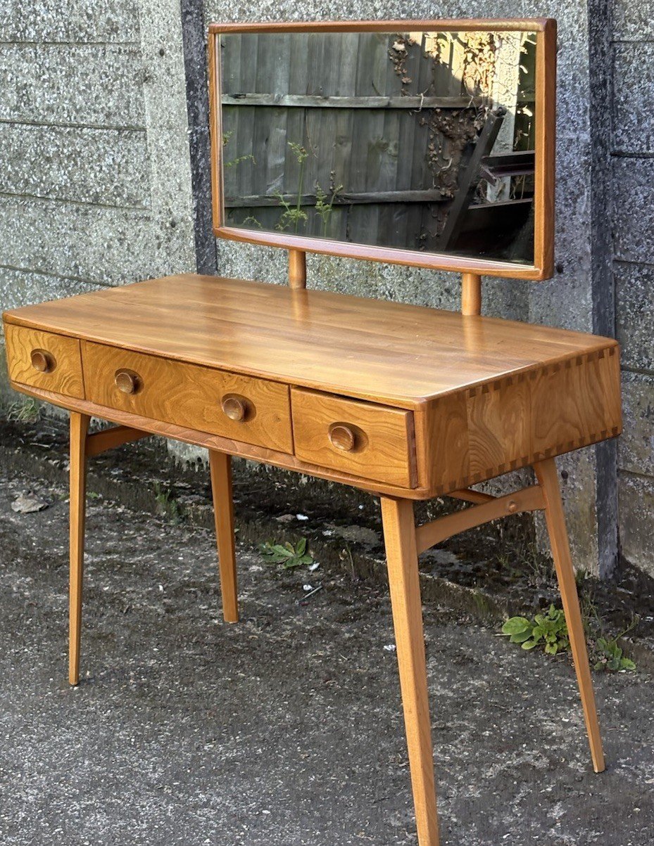 s-l1600-212.jpg Superb Retro Ercol Dressing Table - Image 1