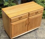 Fine Retro Ercol 2 Door Sideboard - Image 2