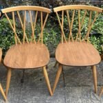 RETRO ERCOL CANDLESTICK SINGLE DINING CHAIR VERY CLEAN CONDITION 16 AVAILABLE | eBay UK