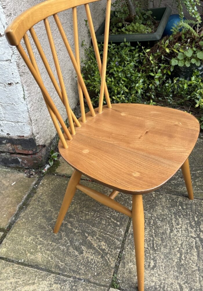 RETRO ERCOL CANDLESTICK SINGLE DINING CHAIR VERY CLEAN CONDITION 16 AVAILABLE | eBay UK - Image 2