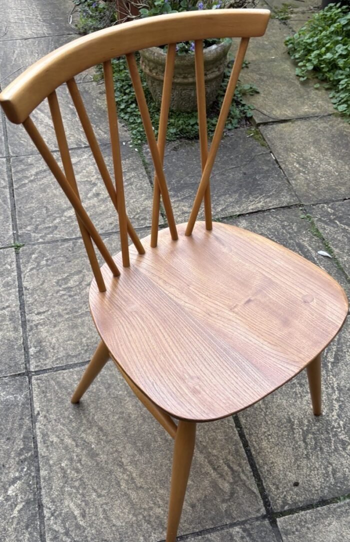 RETRO ERCOL CANDLESTICK SINGLE DINING CHAIR VERY CLEAN CONDITION 16 AVAILABLE | eBay UK - Image 5