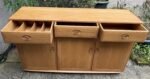 MODERN ERCOL 3 DOOR HIGHBOARD SIDEBOARD - Image 4