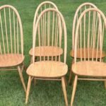SUPERB MODERN SINGLE ASH ERCOL QUAKER DINING CHAIR, 5 AVAILABLE VERY CLEAN | eBay UK