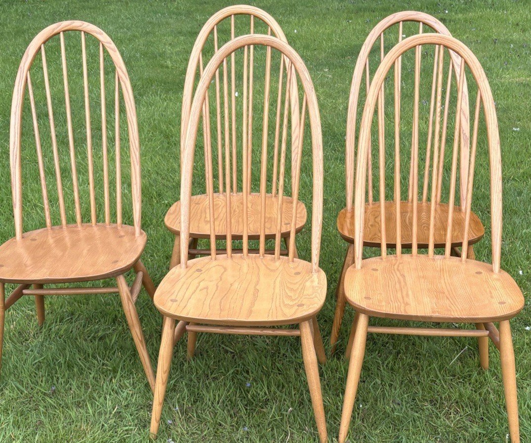 s-l1600-27.jpg SUPERB MODERN SINGLE ASH ERCOL QUAKER DINING CHAIR, 5 AVAILABLE VERY CLEAN | eBay UK - Image 1