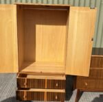 Very Rare Cumbrae Morris Walnut 3-Piece Bedroom Suite - Image 5