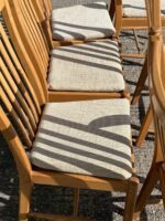 SUPERB MODERN SET OF 6 ERCOL PENN DINING CHAIRS - Image 3