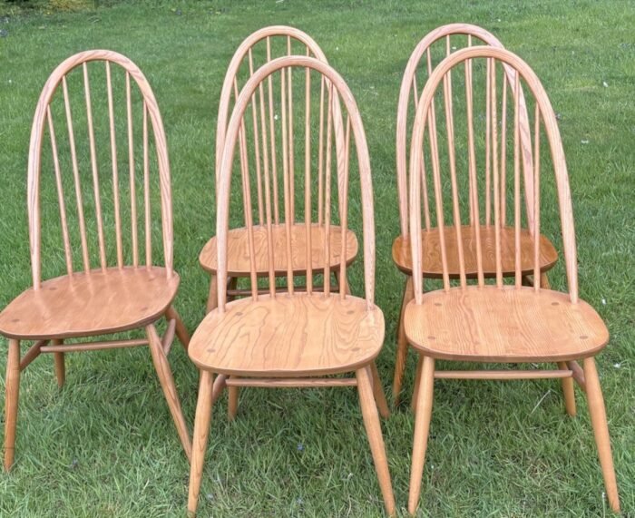 SUPERB MODERN SINGLE ASH ERCOL QUAKER DINING CHAIR, 5 AVAILABLE VERY CLEAN | eBay UK - Image 2
