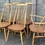 FINE RETRO ERCOL GOLDSMITH DINING CHAIR