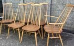 FINE RETRO ERCOL GOLDSMITH DINING CHAIR