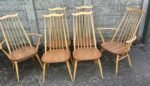 FINE RETRO ERCOL GOLDSMITH DINING CHAIR - Image 4