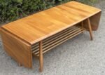 Superb Retro Ercol Extending Coffee Table Vintage Elm & Beech