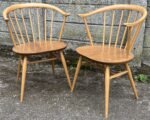 SUPERB RETRO ERCOL COWHORN ARMCHAIR ADULT MODEL CHOICE OF 2