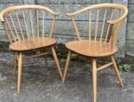 SUPERB RETRO ERCOL COWHORN ARMCHAIR ADULT MODEL CHOICE OF 2 - Image 2