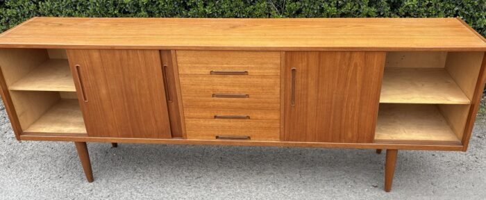 RARE TROEDS GIGANT SWEDISH TEAK SIDEBOARD - Image 4