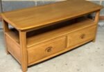Modern Ercol TV Cabinet Solid Elm Clean Condition